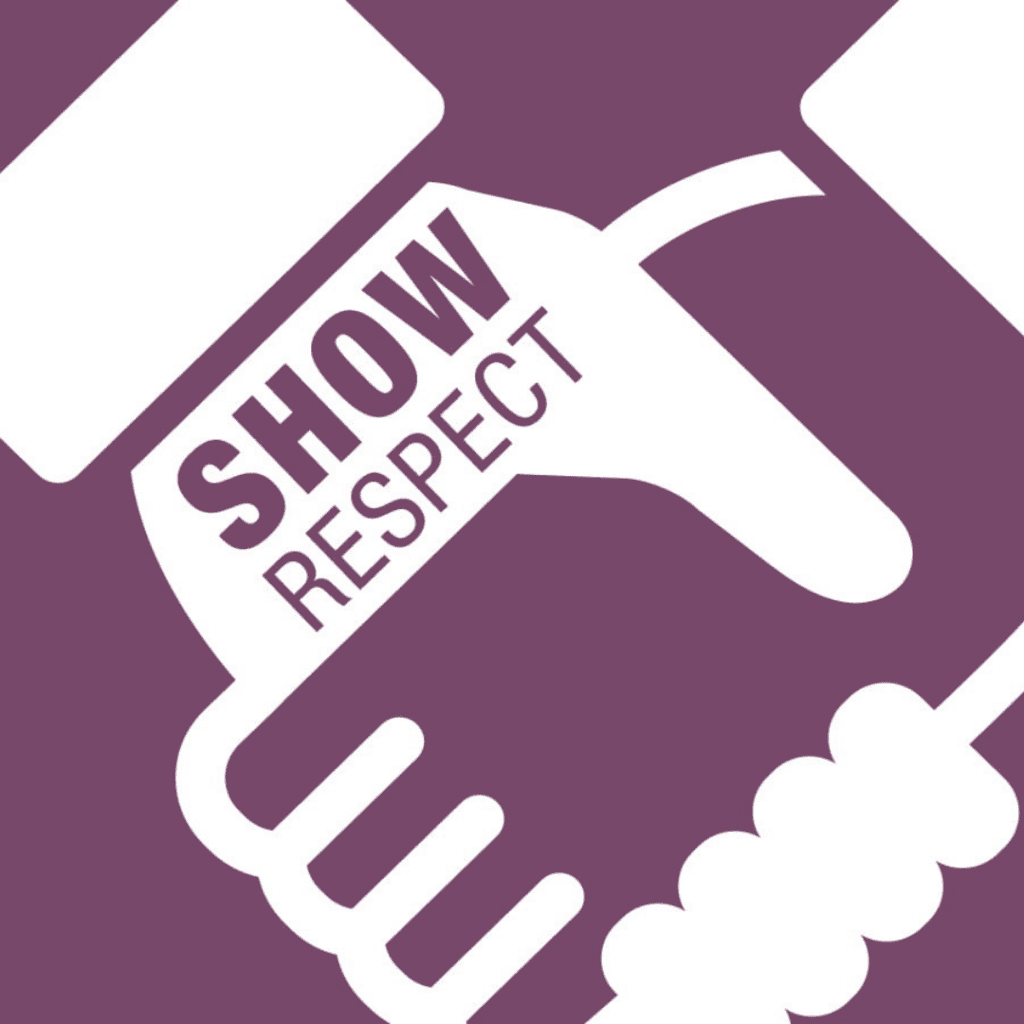 show respect