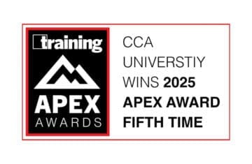 CCA Global University Honored | Fifth Year 2025 Training Apex Award