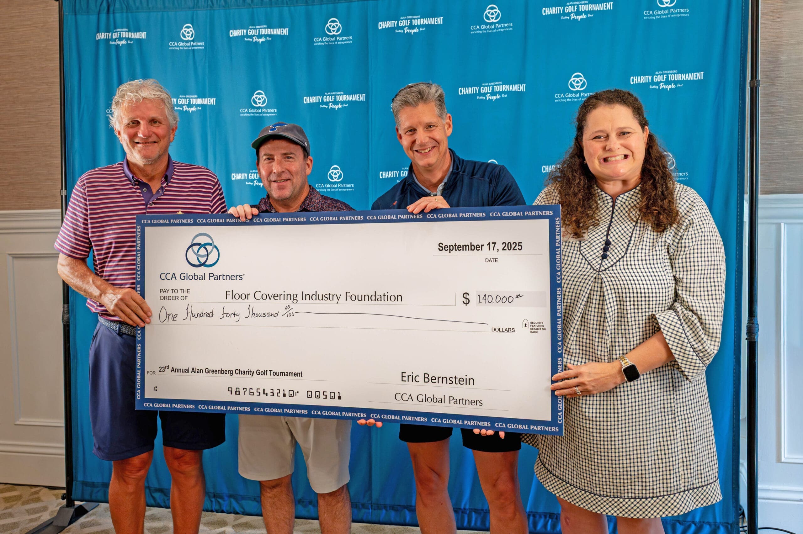 Golf Tournament Raises $140,000 | Floor Covering Industry Foundation